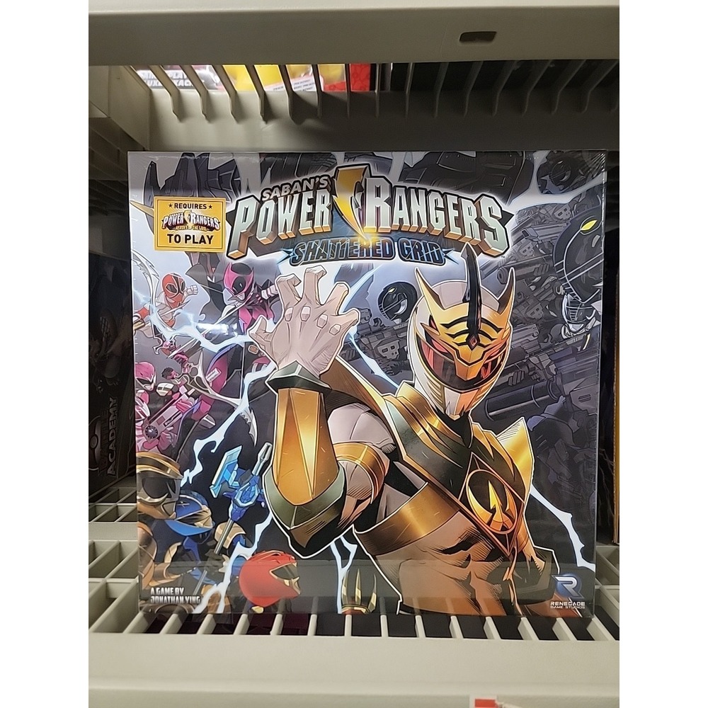 RGS00859 Renegade Power Rangers Heroes of the Grid Shattered Grid Expansion New!